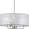 Progress Lighting Riley Collection Brushed Nickel Three-Light Pendant P500243-009 - alternate 1